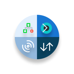<b>Analyse</b><br>Optim monitors your network activities and shows you the data to know better your network in a glimpse